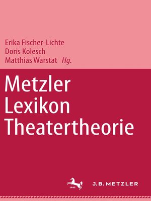 cover image of Metzler Lexikon Theatertheorie